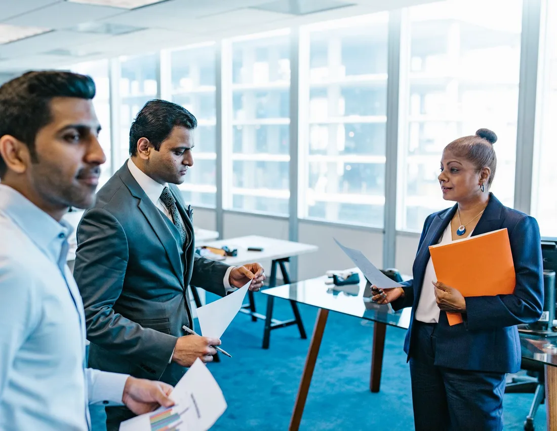 Discussing a technology engagement